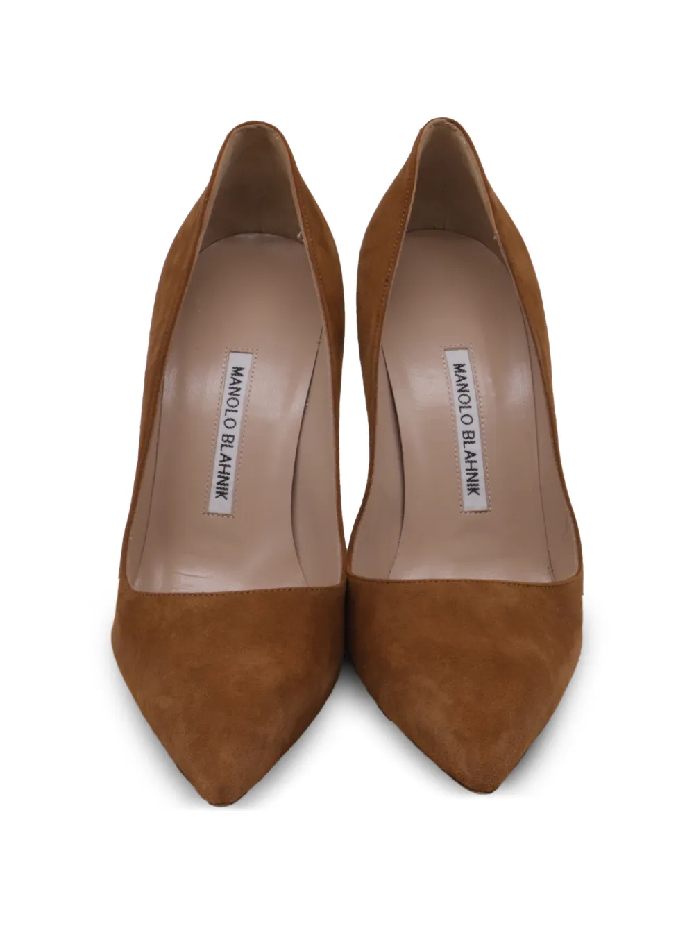 Pointed-Toe Suede Pumps