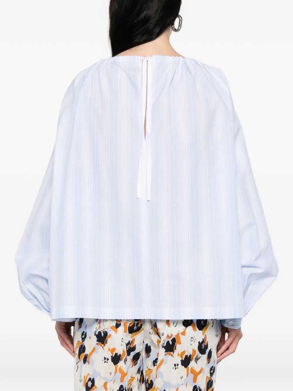 Marni Gestreepte top Blauw