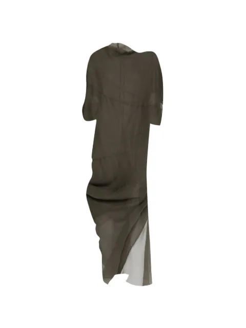 Cortana sheer panel dress