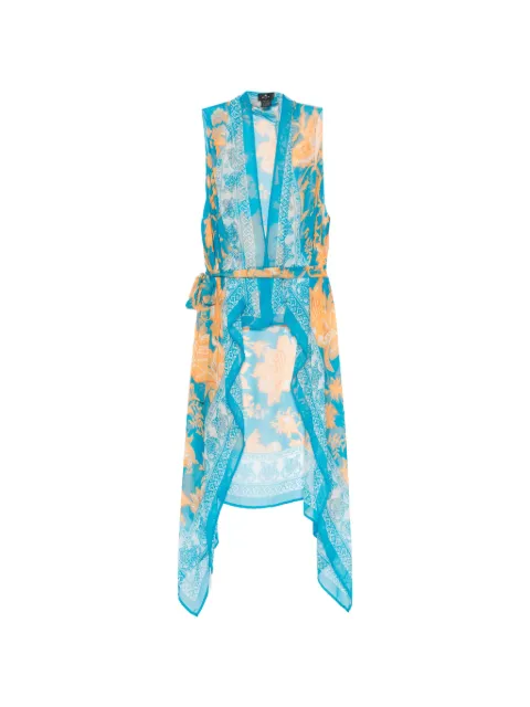 ETRO floral belted blouse