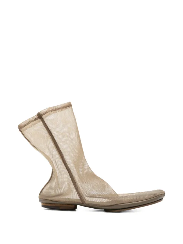 Cortana Mesh Boots in Neutrals