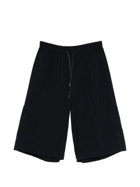 Juun.J drawstring texture shorts