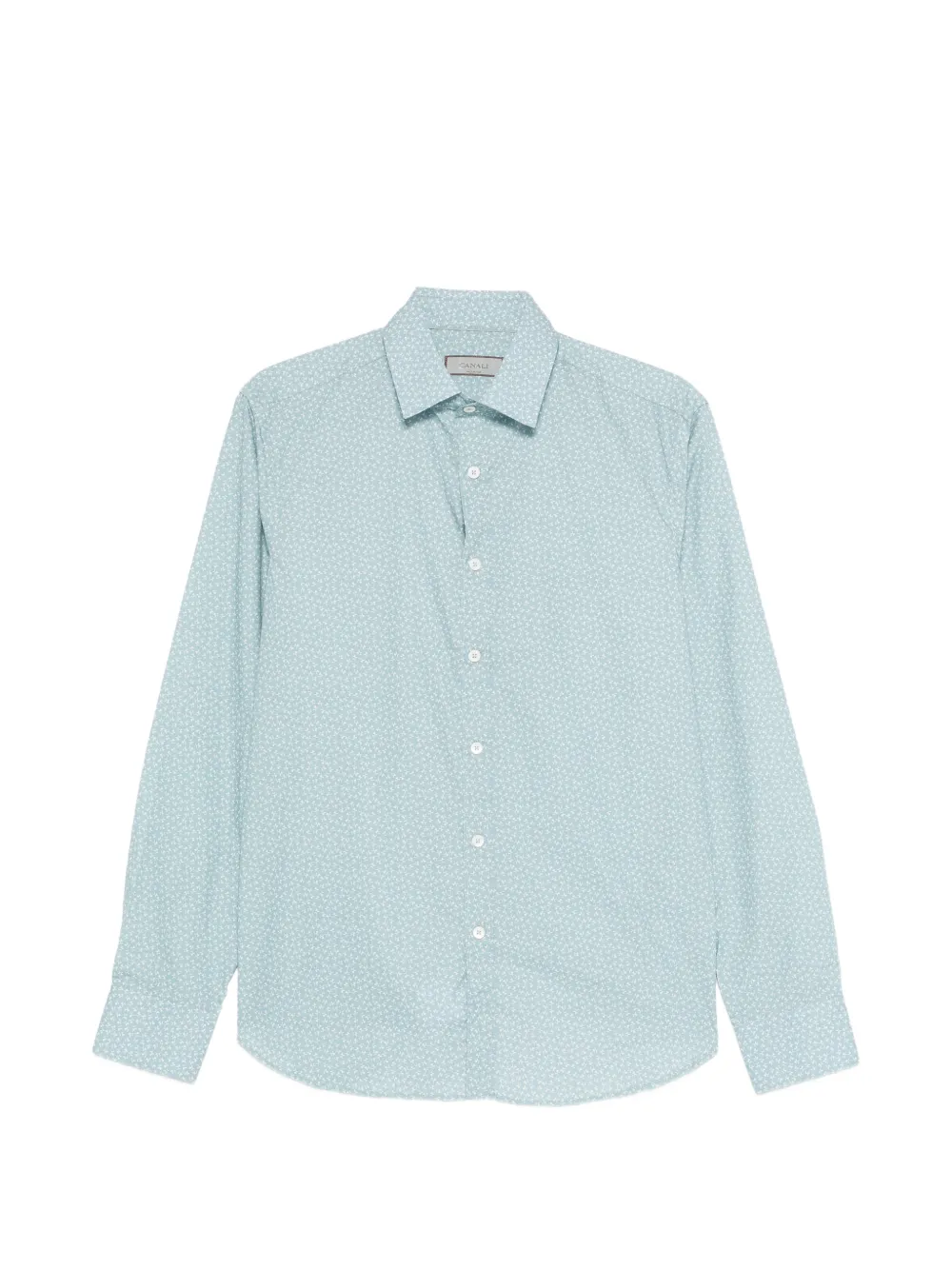 Canali floral shirt - Blu