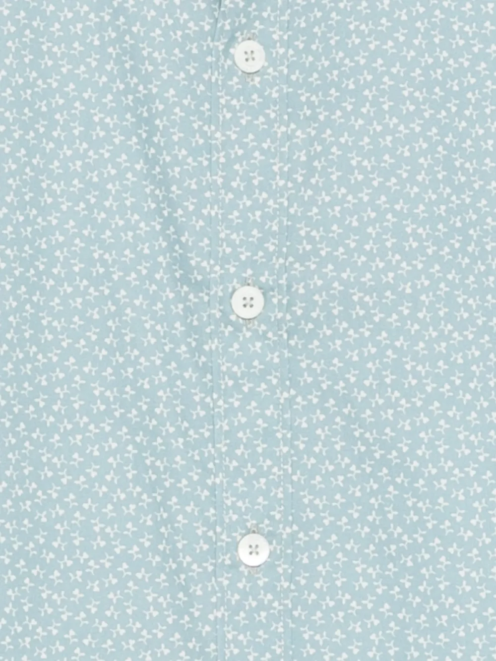 Canali Overhemd met bloemenprint Blauw