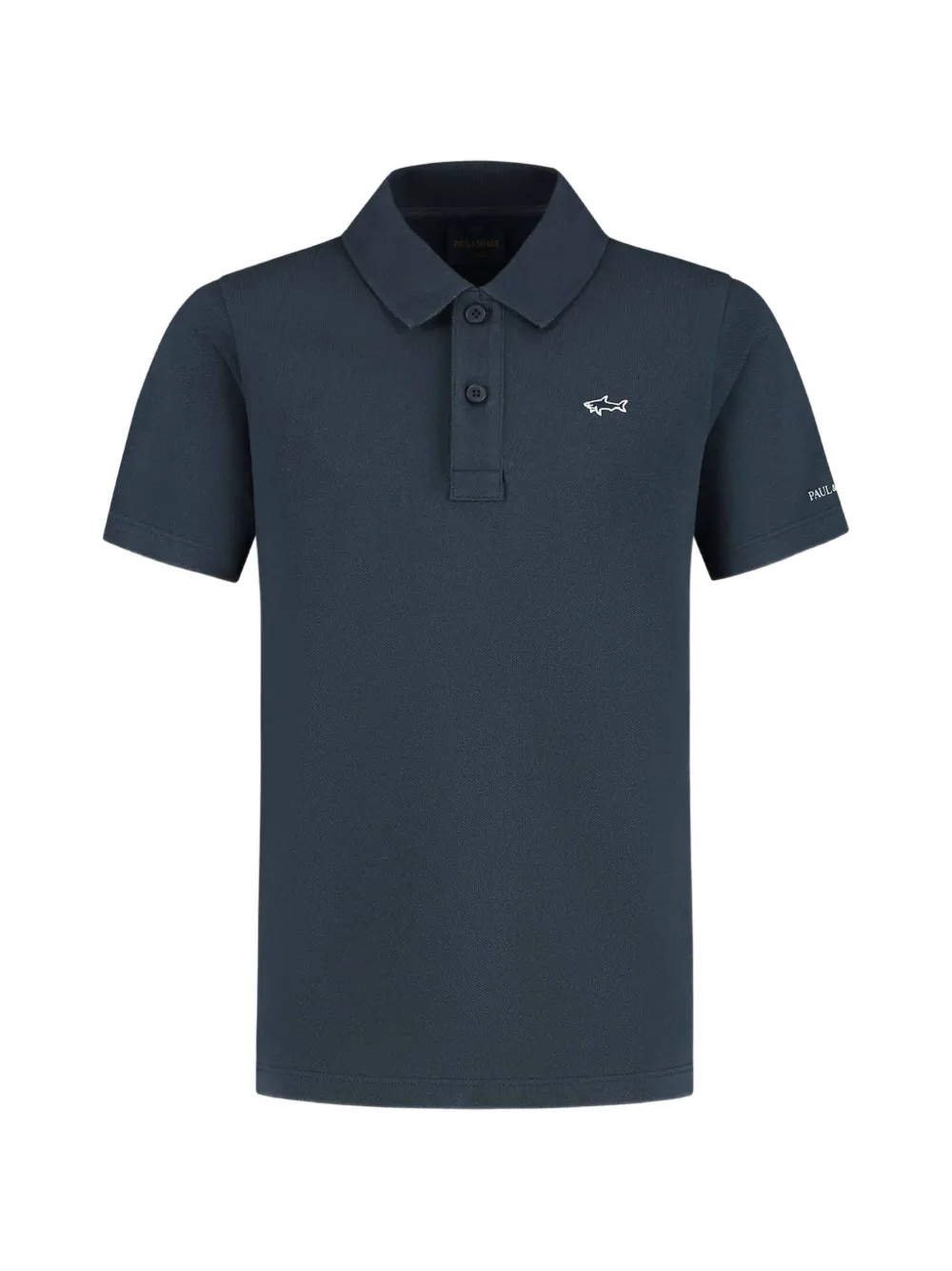 Paul & Shark Junior logo-detail polo shirt - Blu