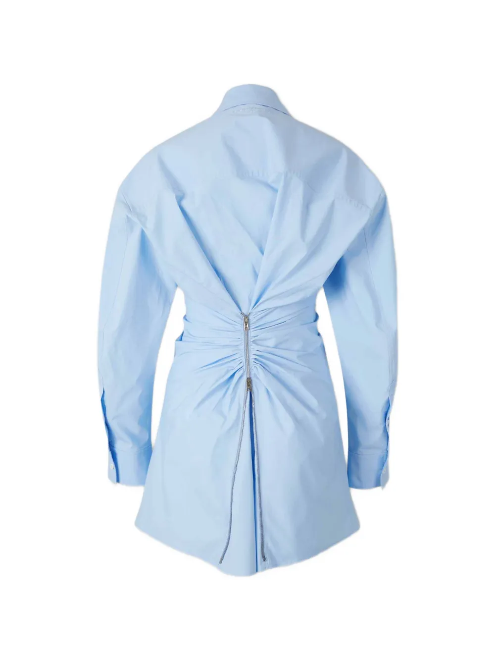  Alexander Wang Long-sleeve Mini Dress - Blue 
