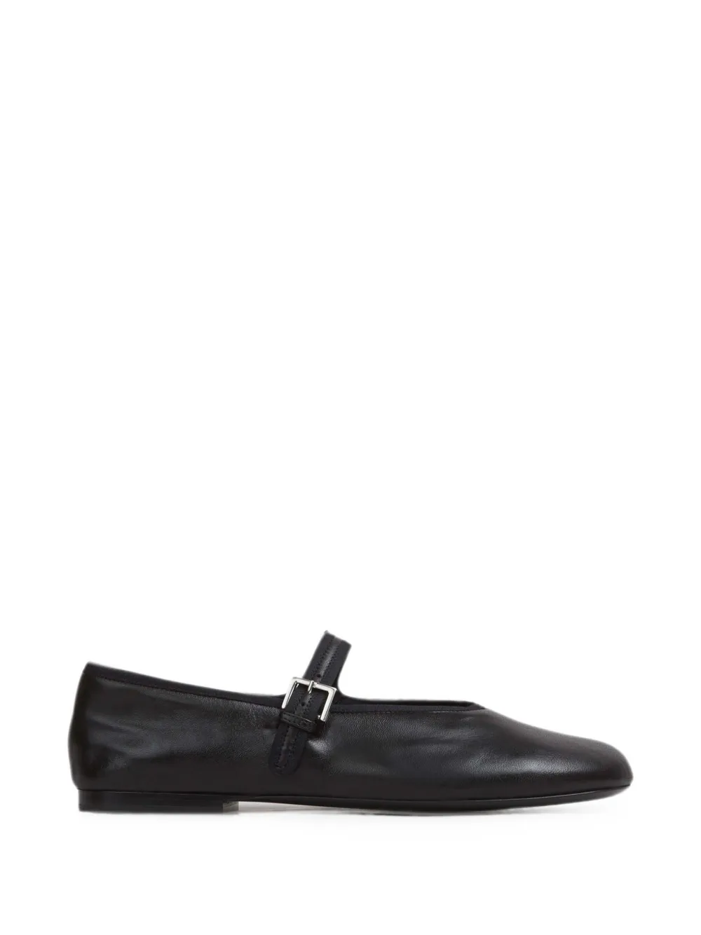The Row boheme buckle-strap ballet flats - Nero