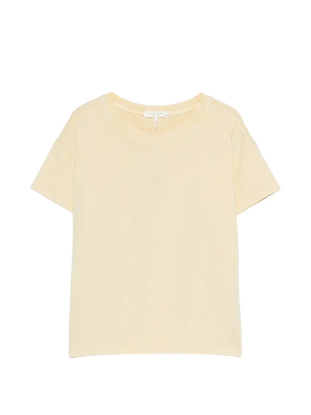 rag & bone crew-neck T-shirt - Giallo