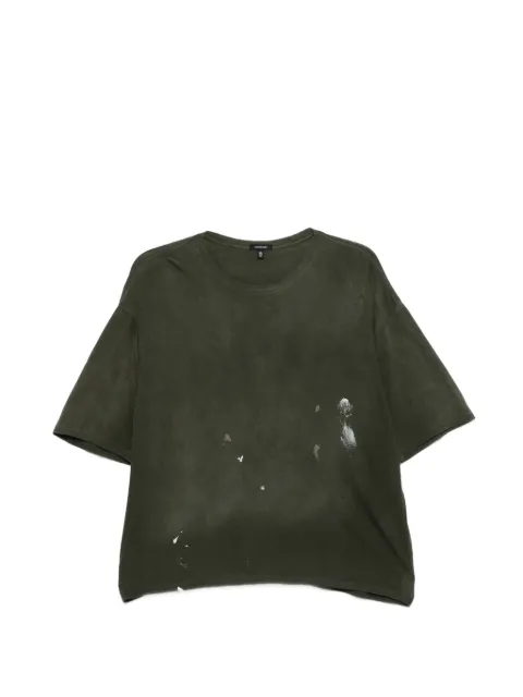 R13 paint-splatter crew-neck T-shirt
