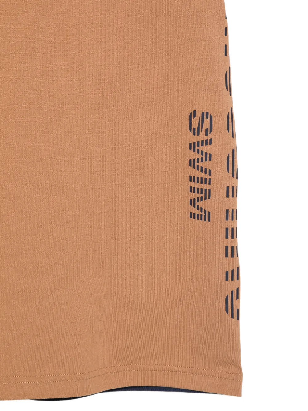 Moschino T-shirt met ronde hals Bruin
