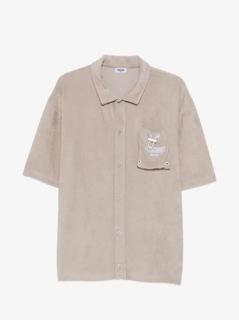 Moschino chest-pocket shirt