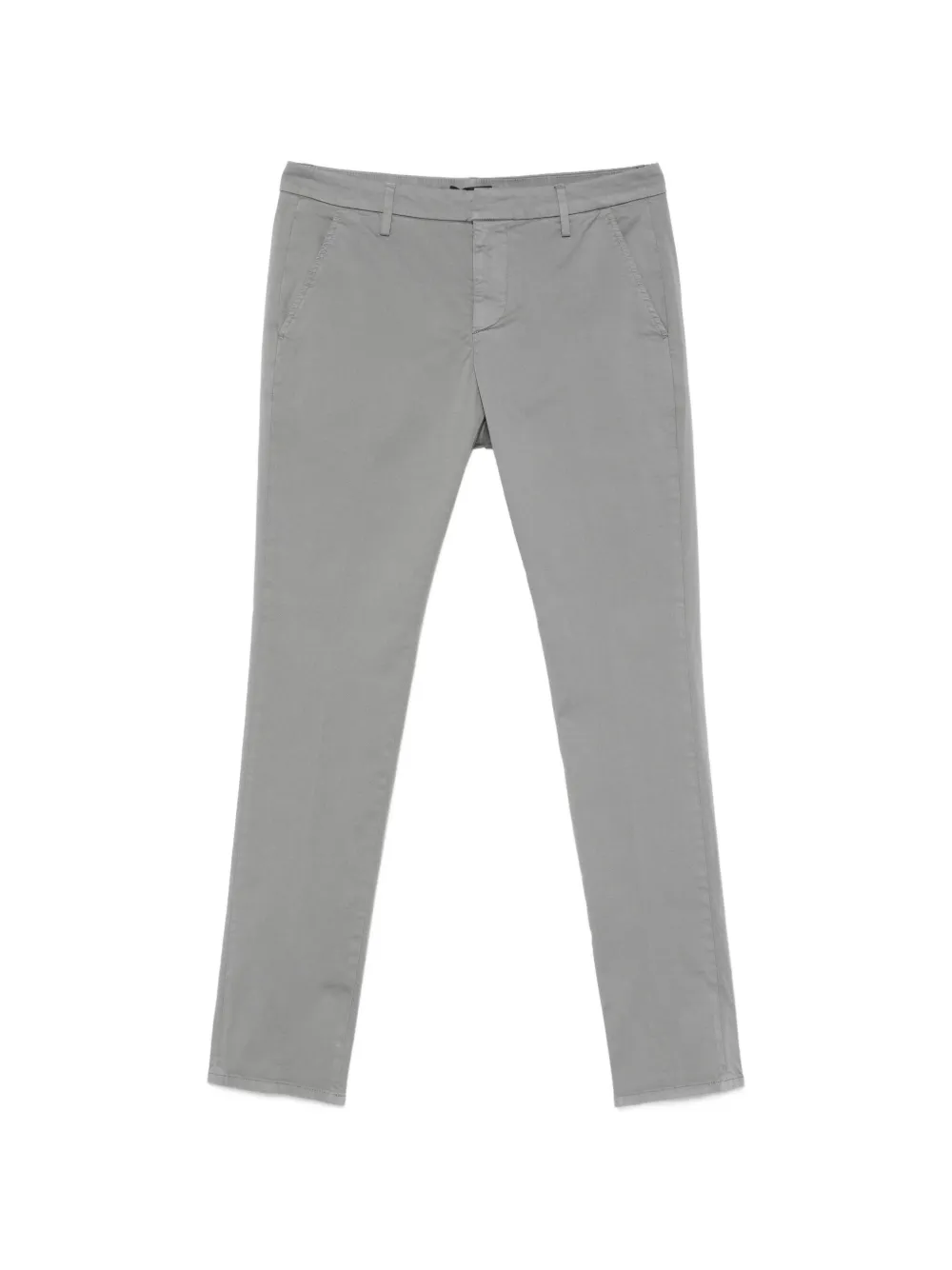DONDUP flat-front trousers - Grigio