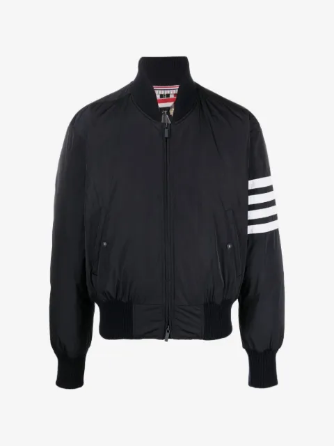 Thom Browne stripe bomber jacket