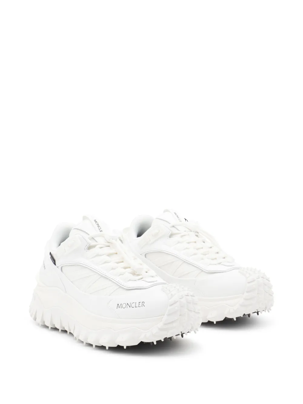 Moncler Trailgrip GTX sneakers met veters Wit