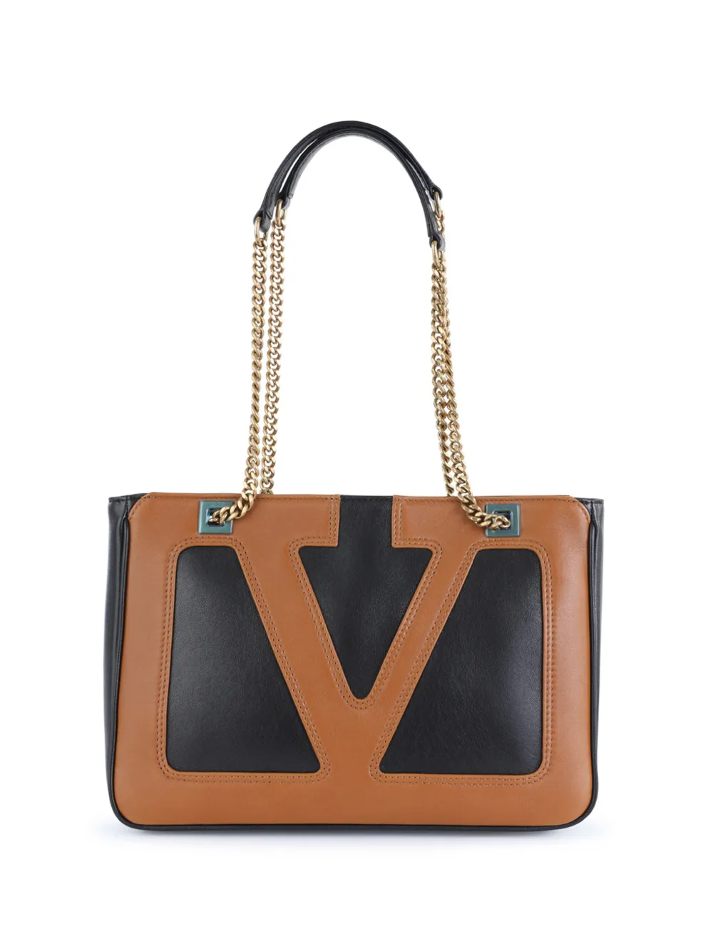 Valentino Garavani small Viva Superstar chain shoulder bag - Black
