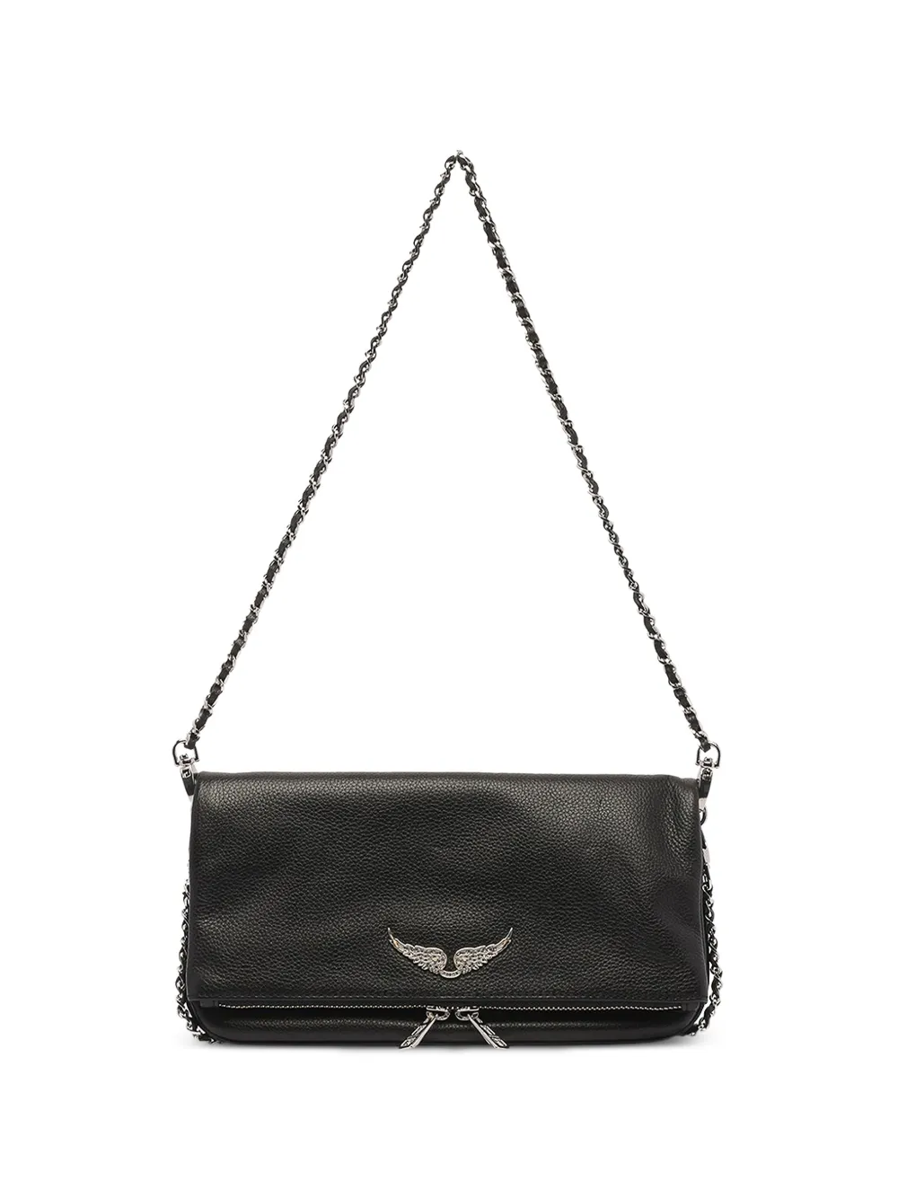 Zadig&Voltaire Borsa a spalla Rock con catena - Nero