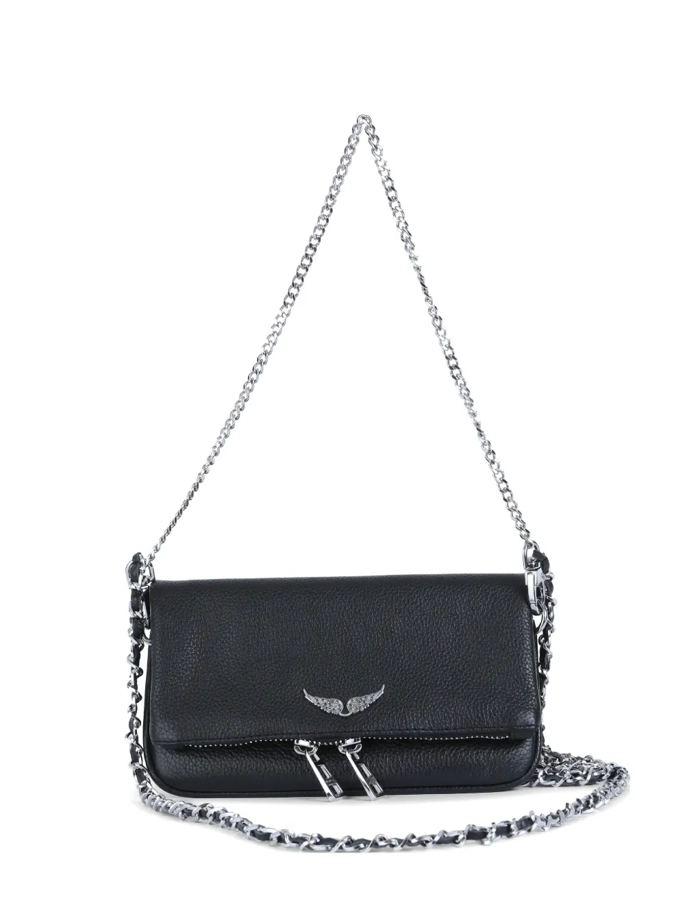 Zadig&Voltaire Borsa mini Rock nano con catena - Nero