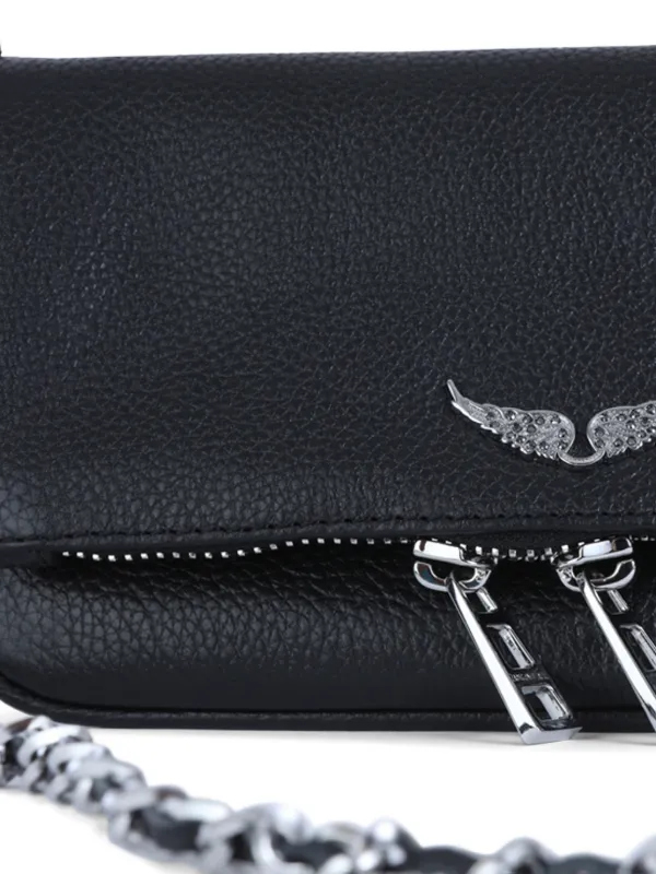 Zadig&Voltaire レザーショルダーバッグ | ブラック | FARFETCH JP