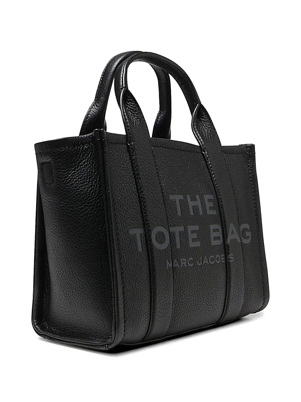 Marc Jacobs The Leather kleine shopper Zwart