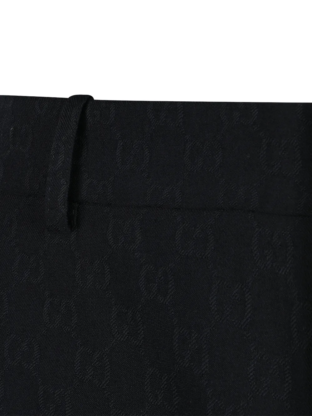  Gucci Monogram Trousers - Black 