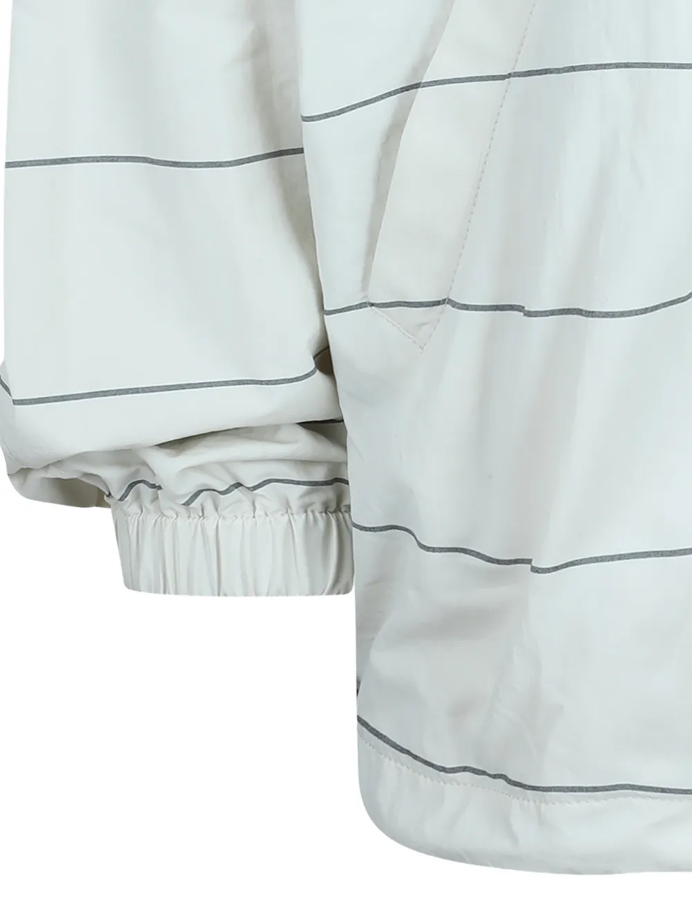 Balenciaga Gestreept jack Beige