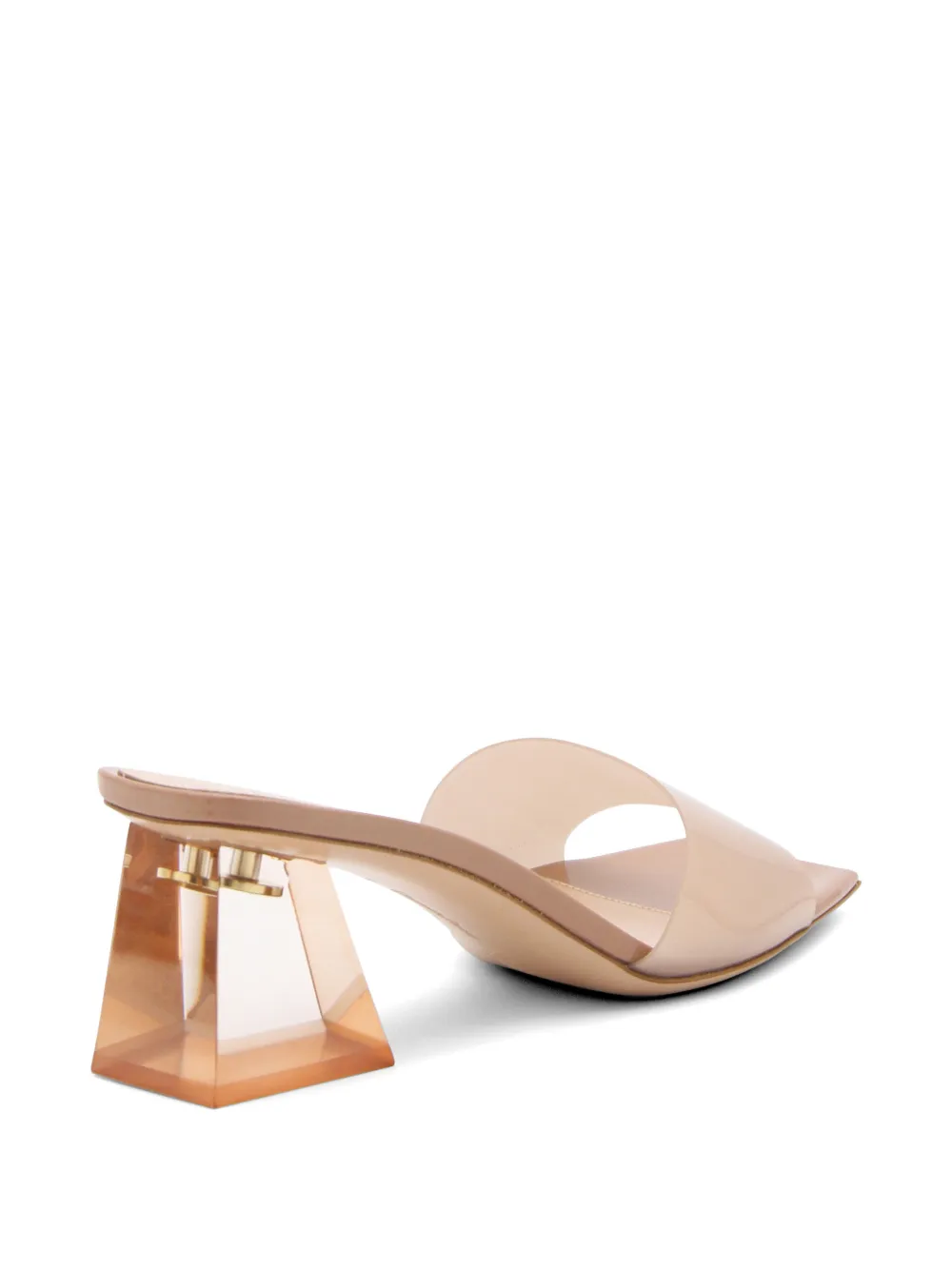 Gianvito Rossi Cosmic muiltjes met blokhak Roze
