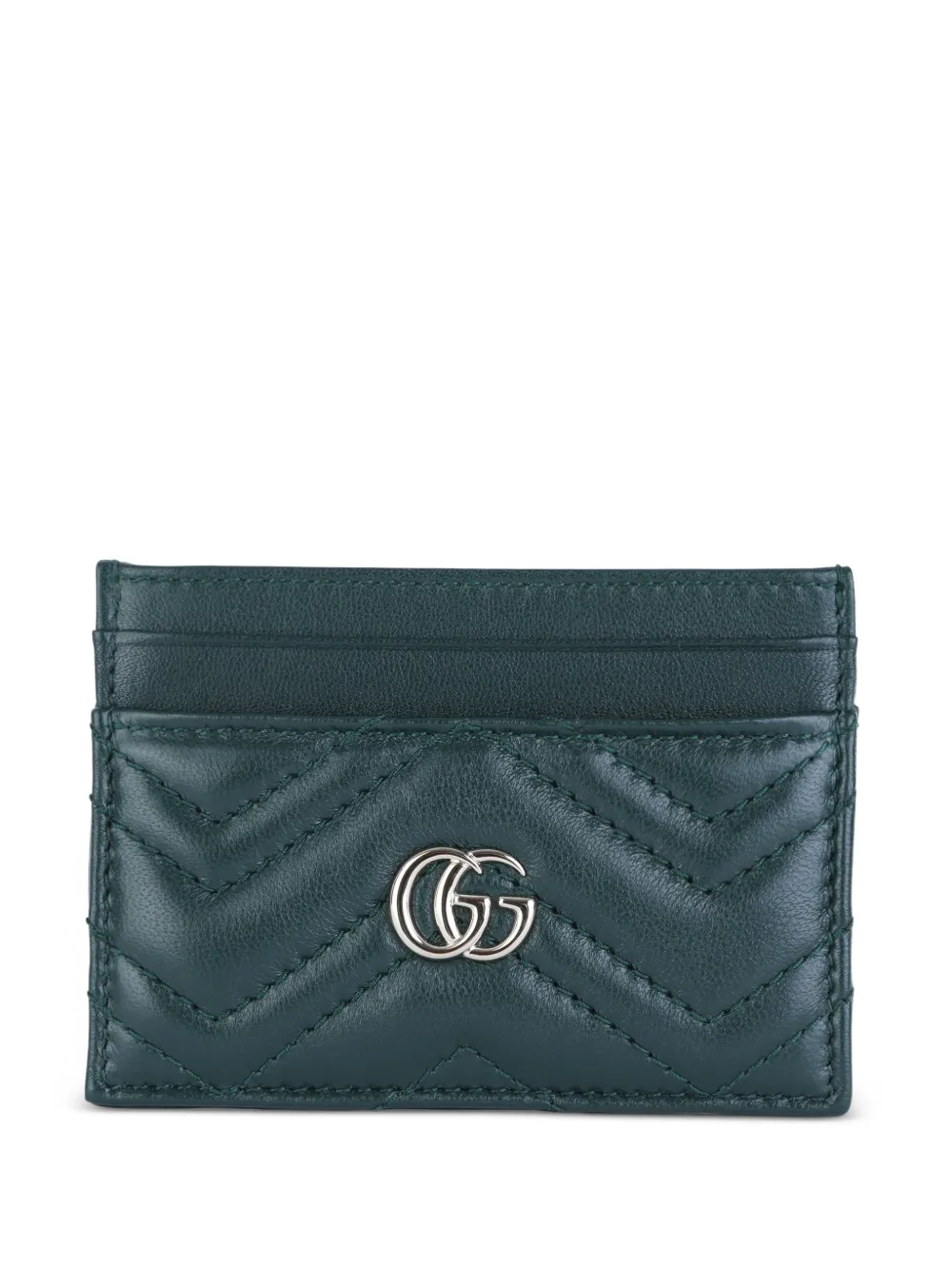 Gucci leather cardholder - Grün