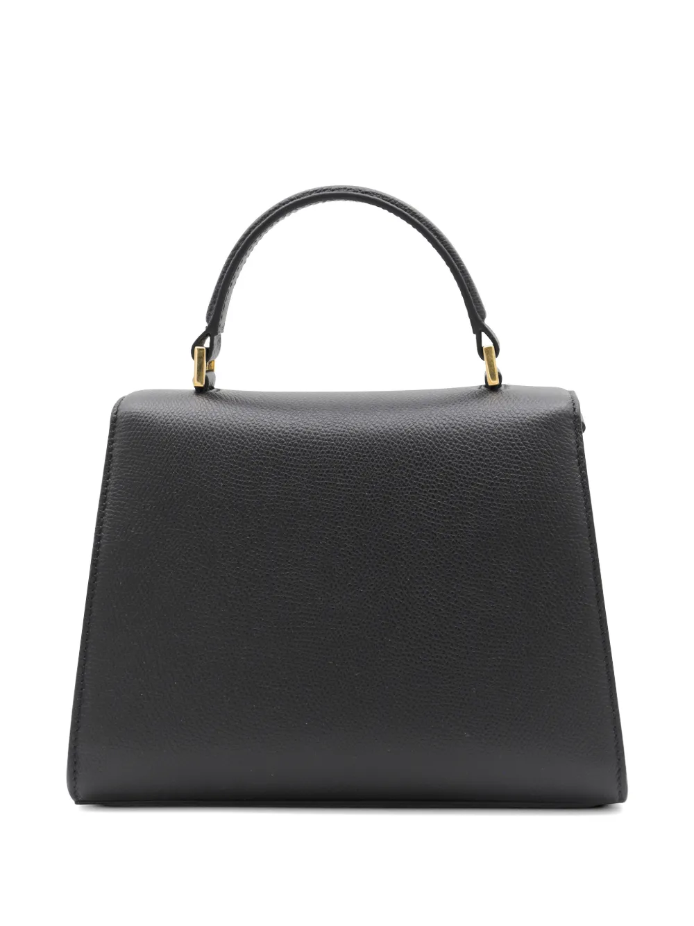 Valentino Garavani Vスリング レザーハンドバッグ S | ブラック