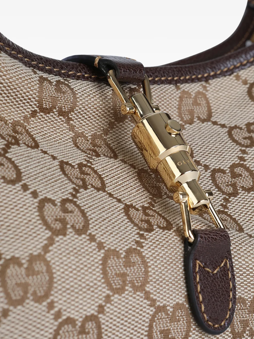Gucci Jackie medium schoudertas Beige