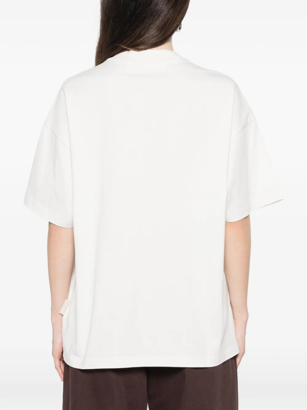 Palm Angels T-shirt met teddybeerprint Beige