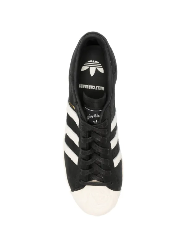 Adidas x Willy Chavarria Superstar Sneakers | Black | FARFETCH CA