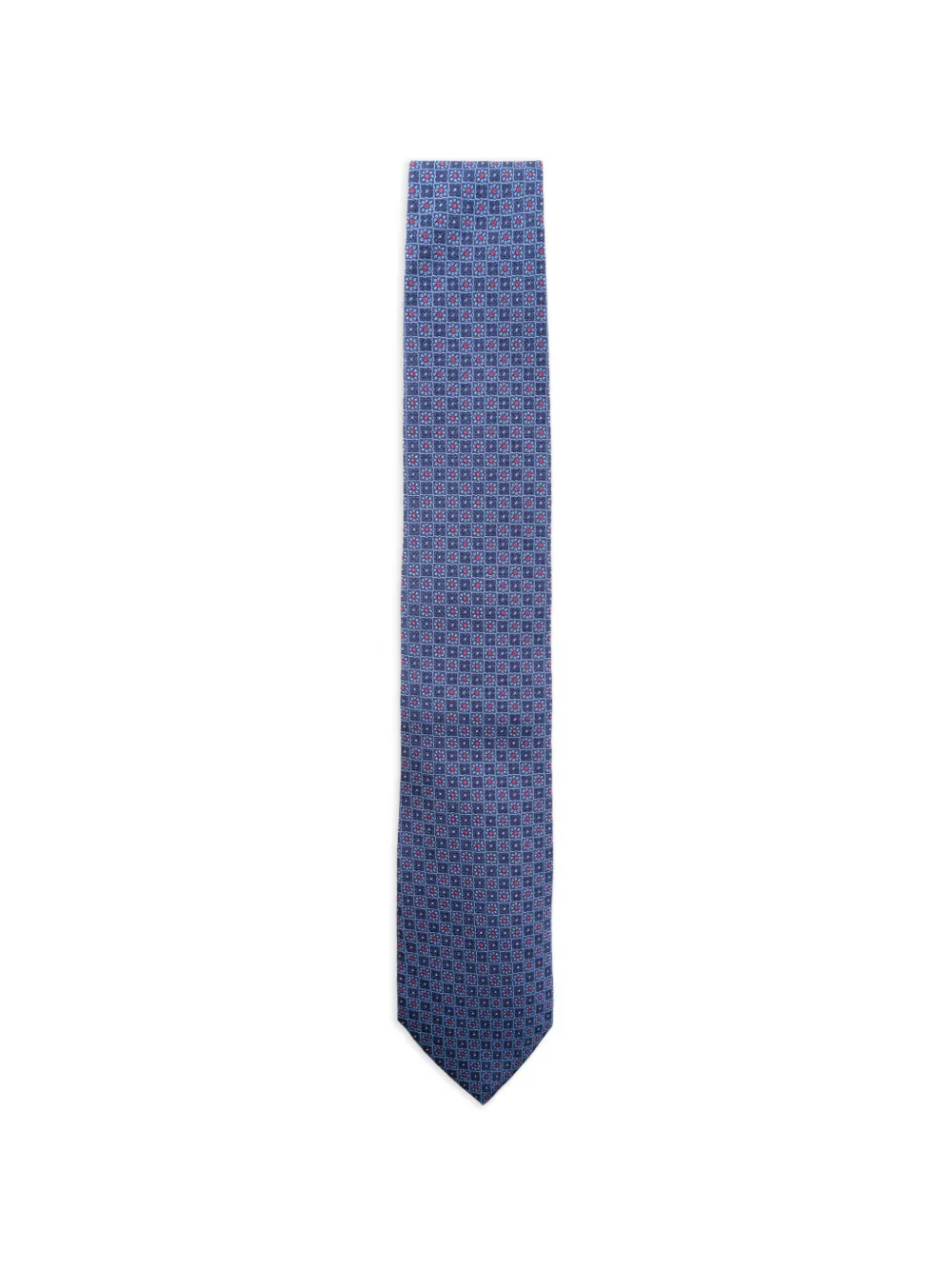 ETRO jacquard pattern silk tie | Blue | Image 1