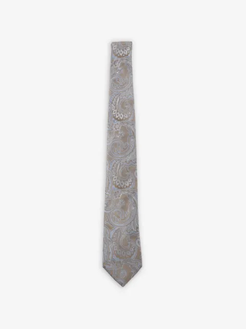 ETRO paisley-pattern silk tie