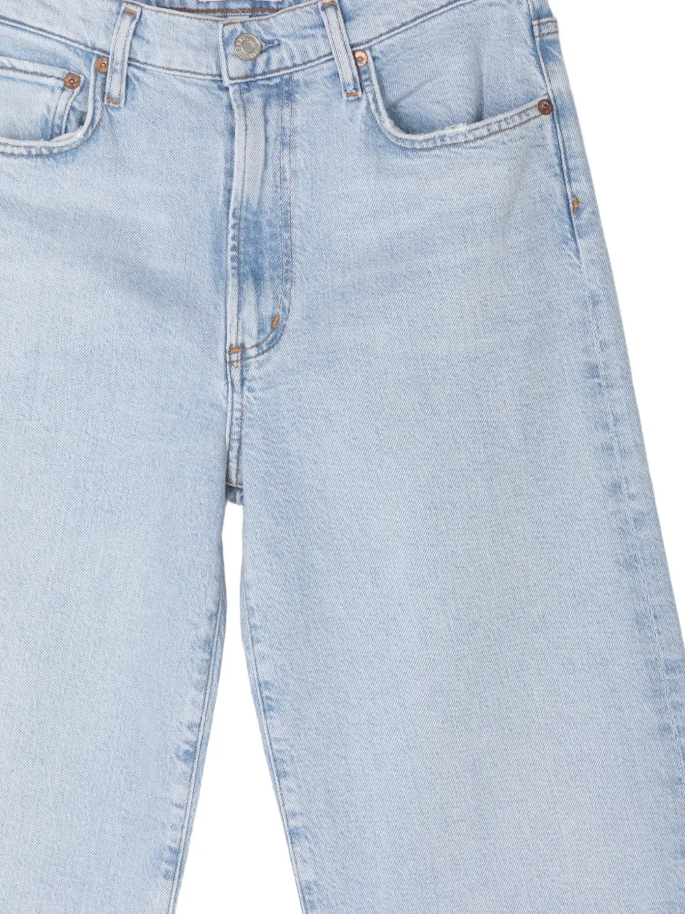  Agolde Vaqueros Capri Harper - Azul 