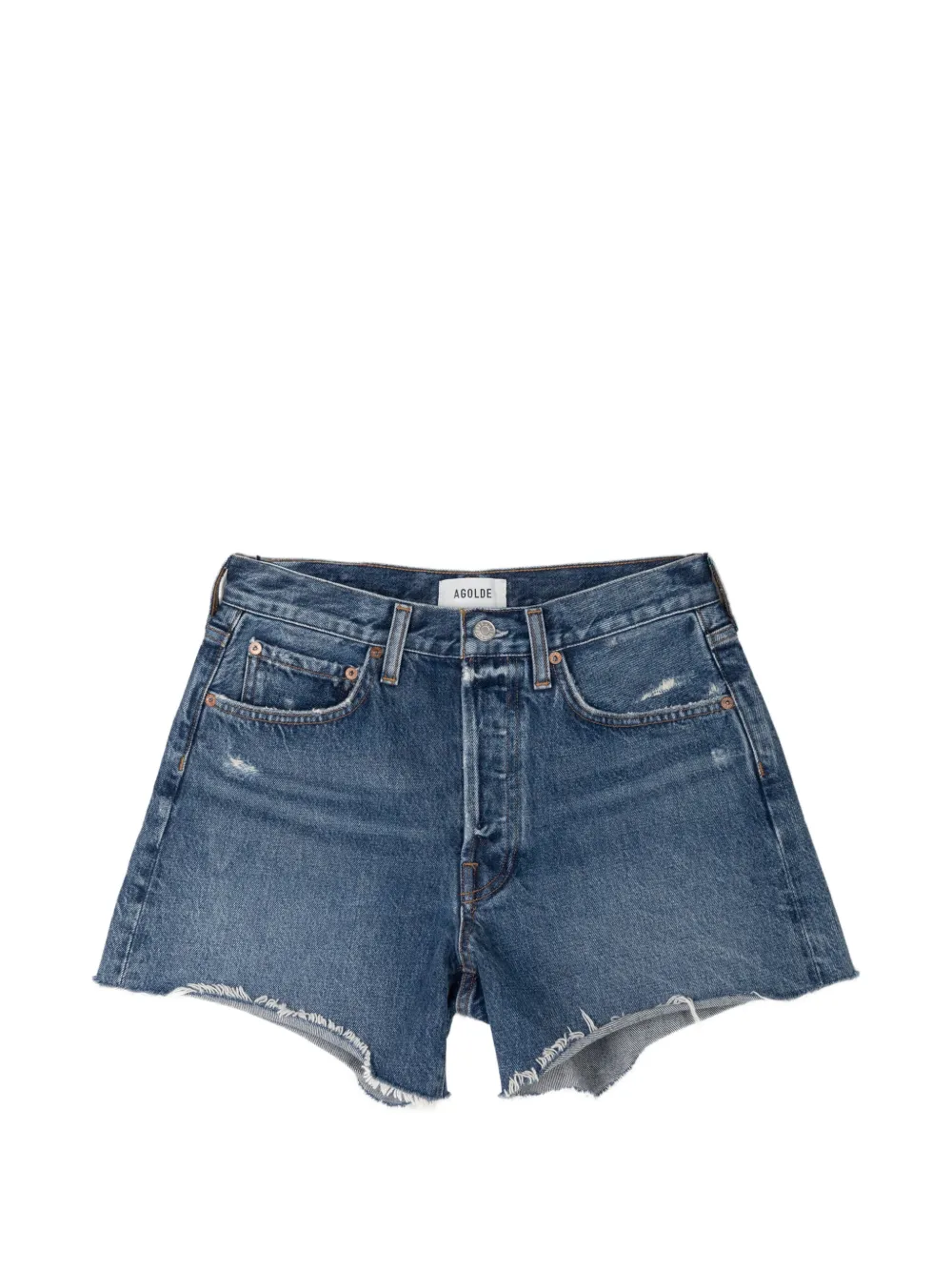 AGOLDE Parker ong short - Blu
