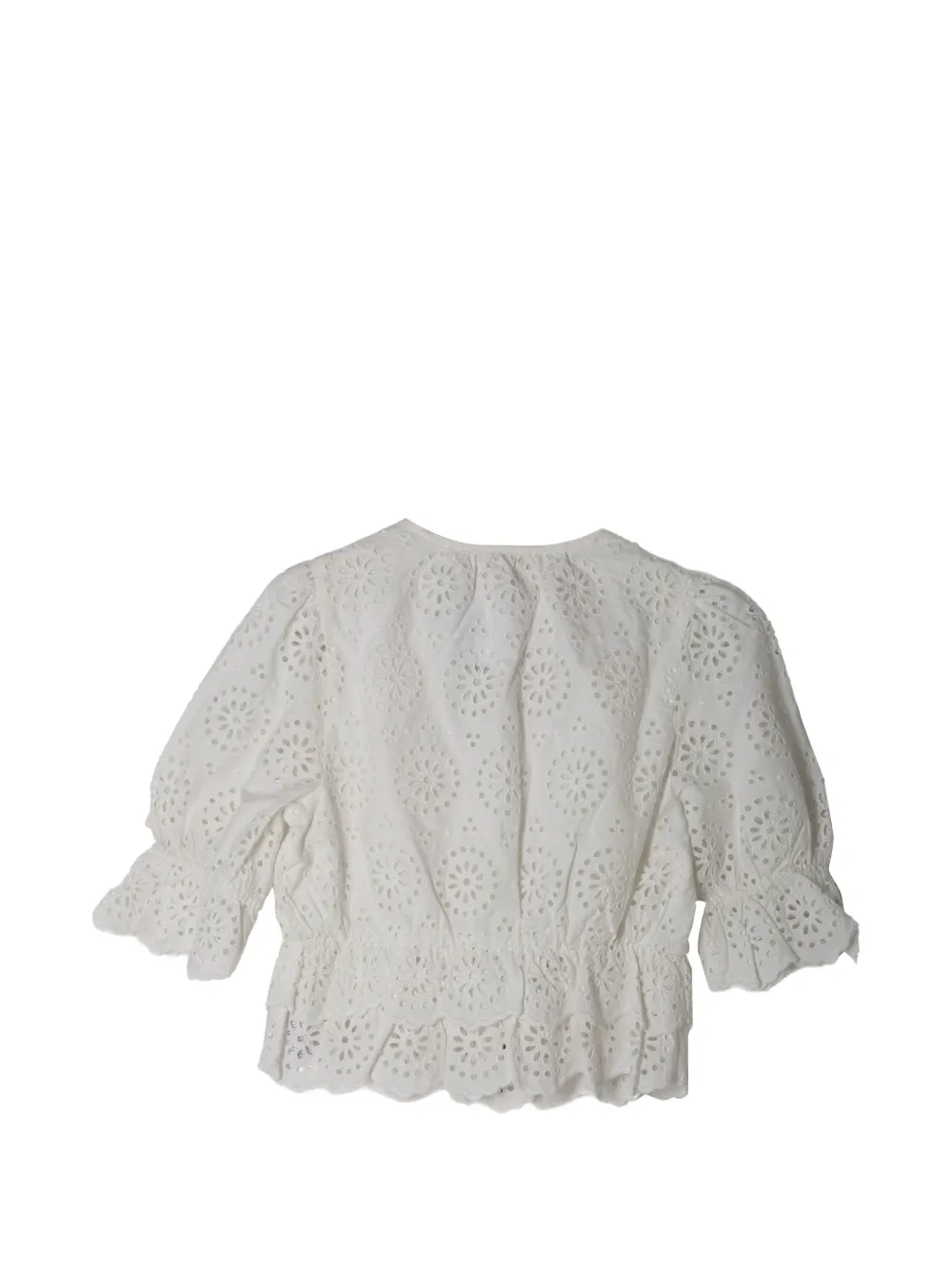  Frame Blusa Con Ruches - Bianco 