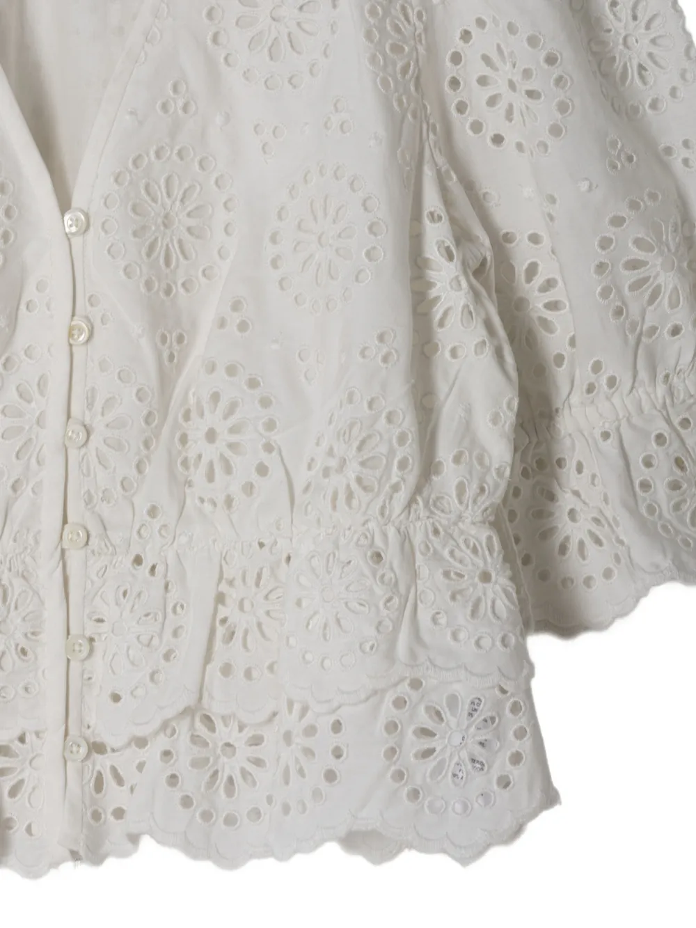  Frame Blusa Con Ruches - Bianco 