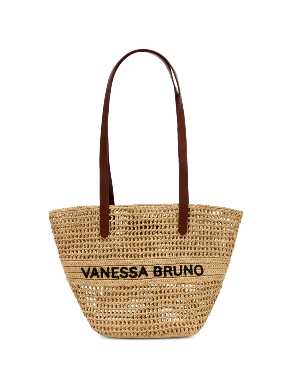 Vanessa Bruno logo-detail tote bag - Neutrals