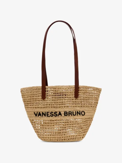 Vanessa Bruno logo-detail tote bag