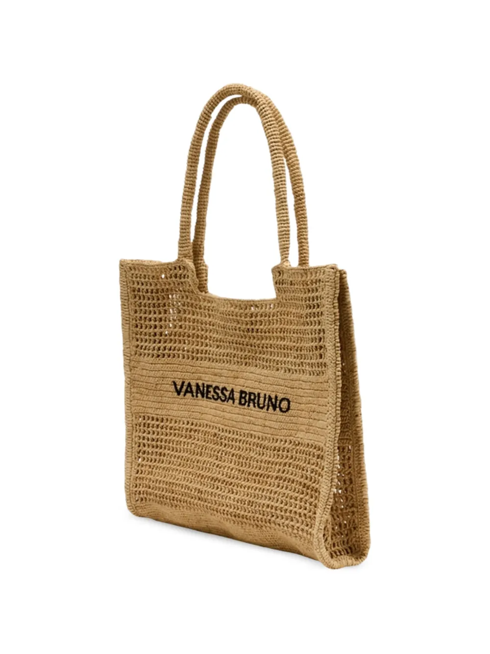 Large Logo-Detail Tote Bag