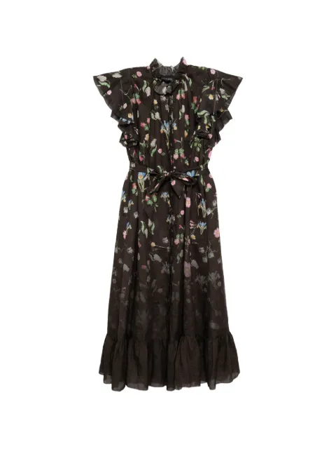 Cynthia Rowley vestido largo con estampado floral