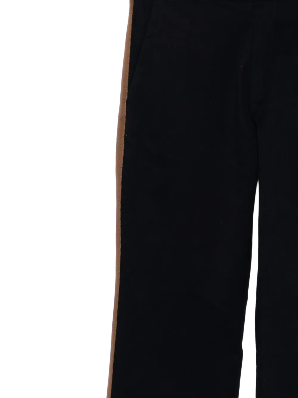 Cynthia Rowley Riley flared broek Zwart