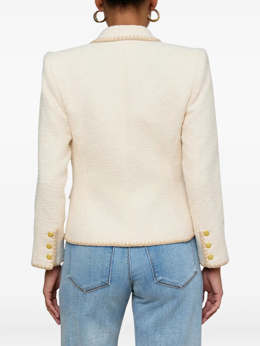  L'agence Wylla Structured Blazer - Neutrals 