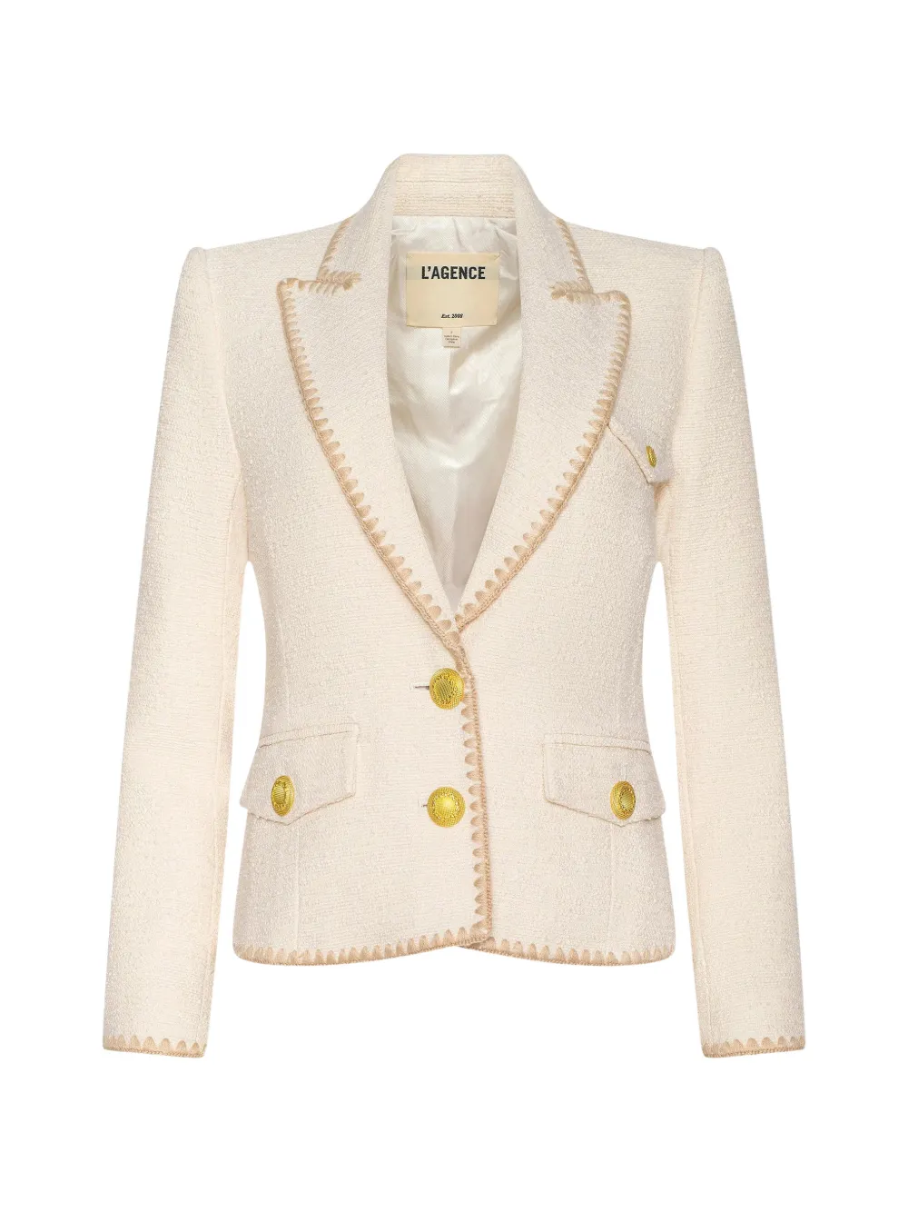 L'Agence Wylla structured blazer - Toni neutri