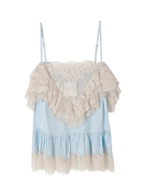 Sea Ethel ruffled lace blouse