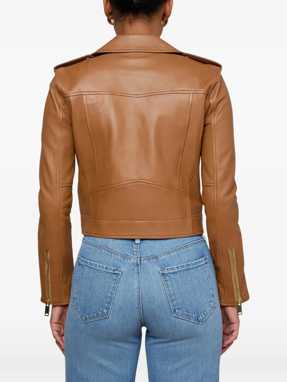  L'agence Blakely Biker Jacket - Brown 