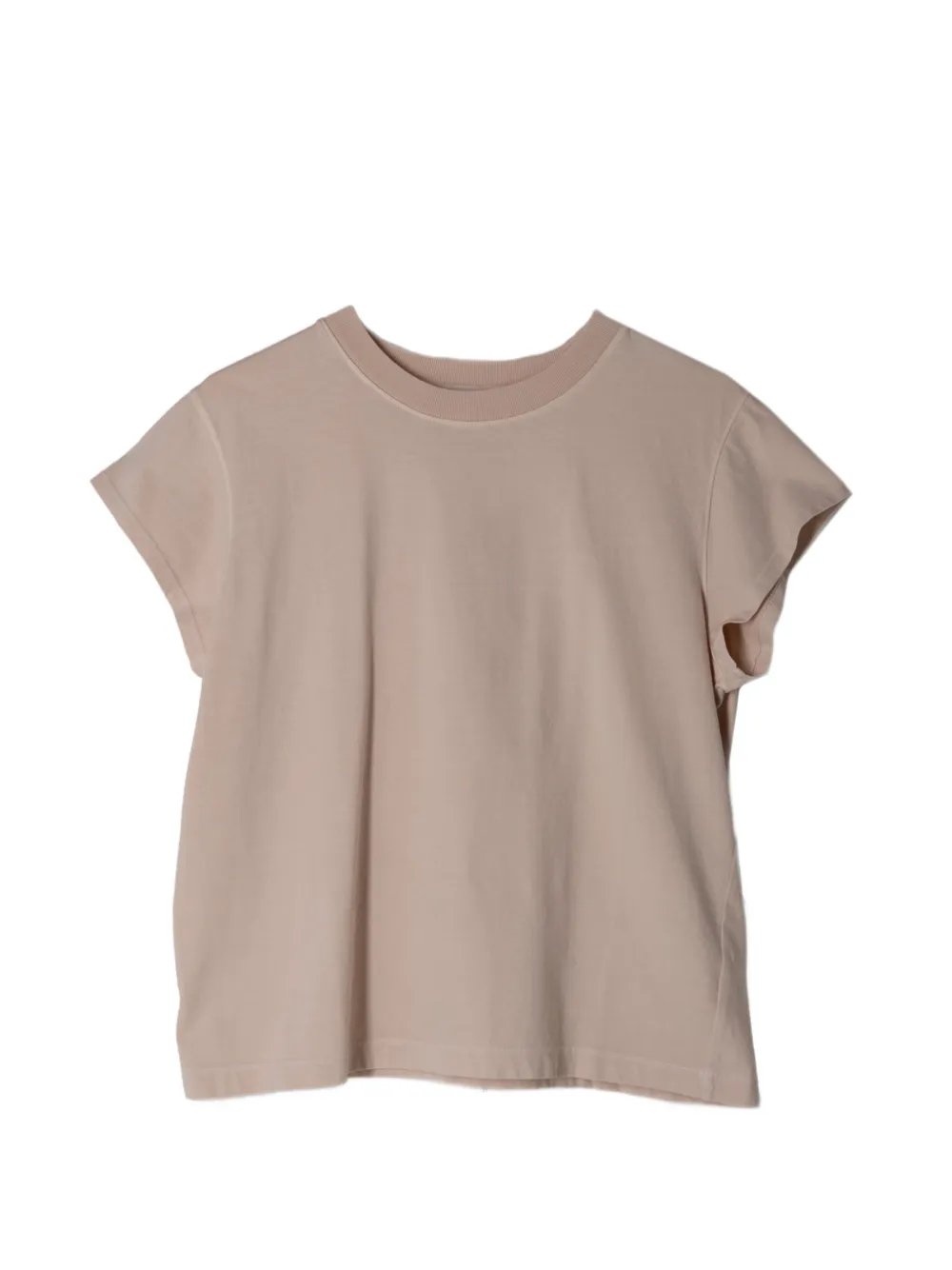 AGOLDE cap sleeve T-shirt - Rosa