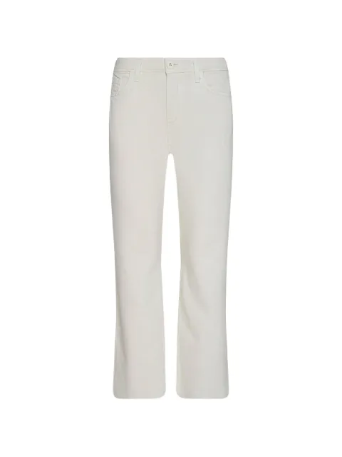 L'Agence Wanda cropped wide-leg jeans