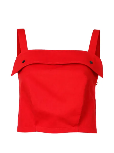 Àlg Blusa cropped assimétrico