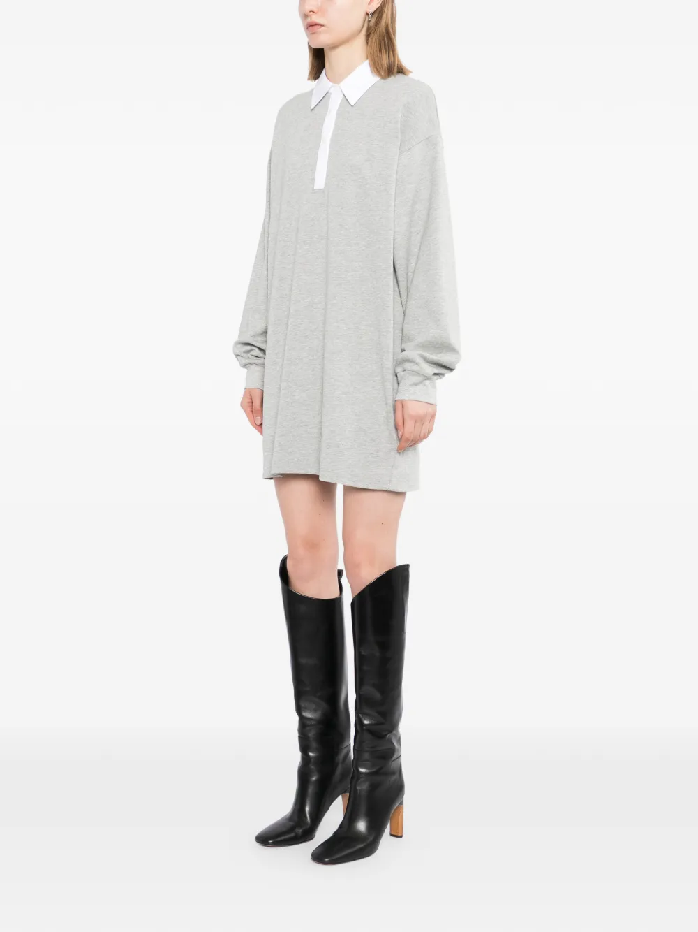 Cynthia Rowley Ardie mini-jurk Grijs
